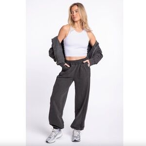 Booty By Brabants Vintage Wash Sweatpants, Ash S/M